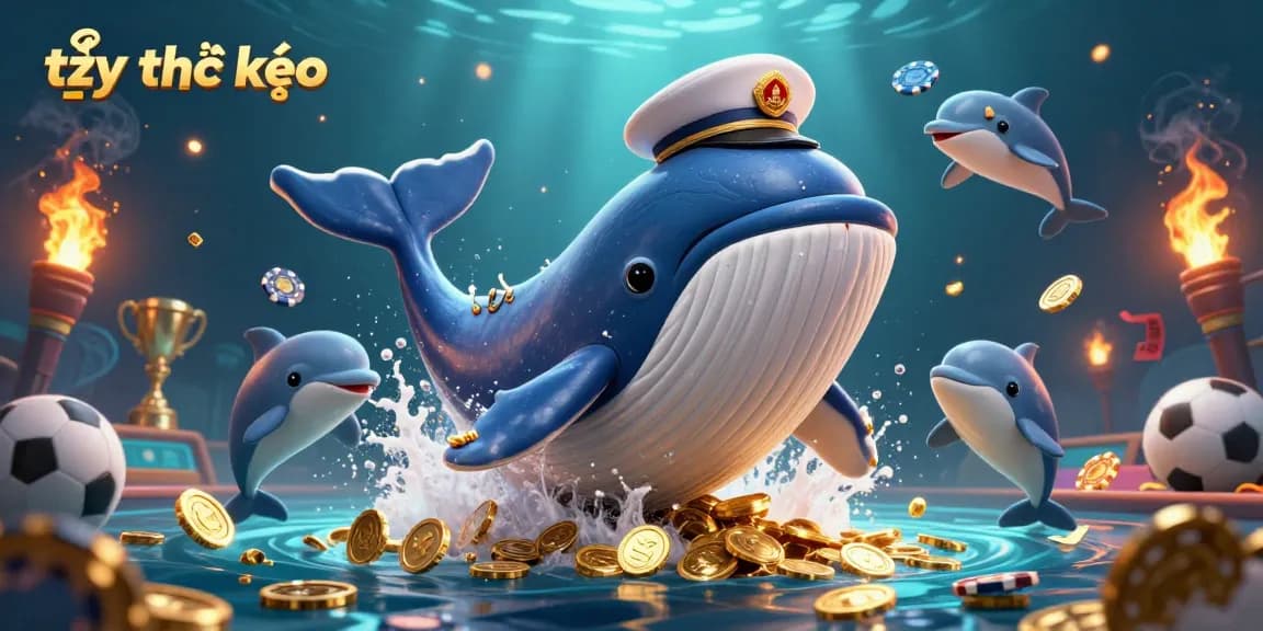 Engage in sports betting with tỷ lệ kèo while playful dolphins and spectacular sea creatures surround you.