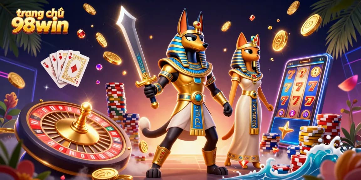 Experience trang chủ 98win with vibrant gaming elements and exciting animations.