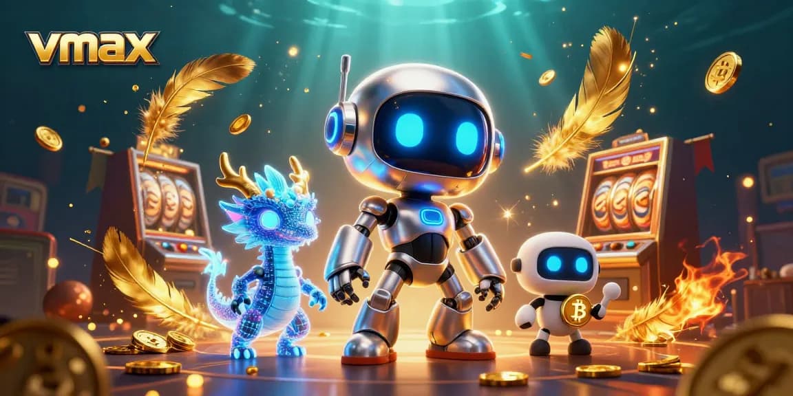 Experience thrilling gameplay at vmax with our vibrant illustration showcasing exciting gambling elements.