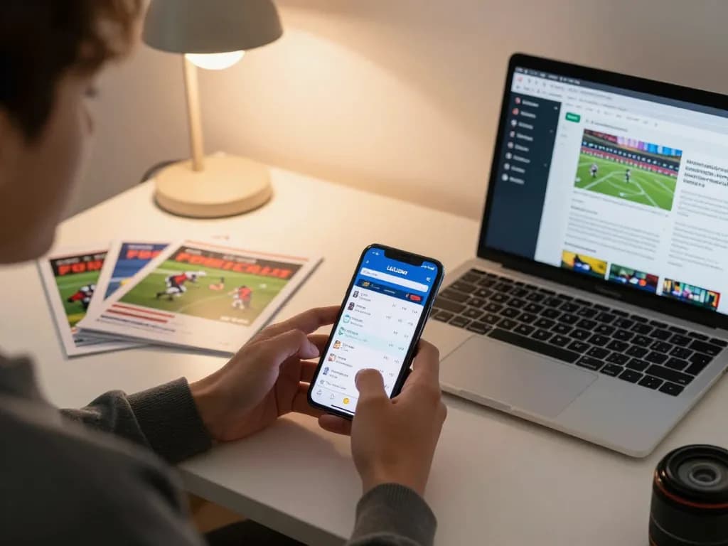 LIGA2000 mobile betting interface showcasing live odds and sports events for optimal betting decisions.