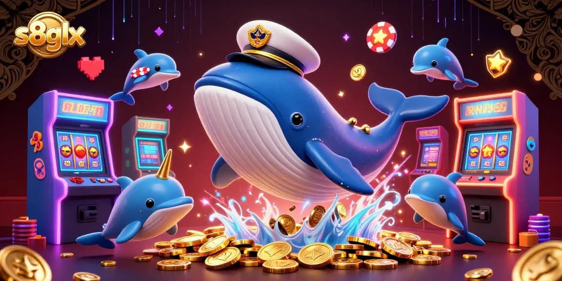 Join the excitement at s8glx as you immerse in a dynamic casino scene filled with thrilling characters and gaming elements.