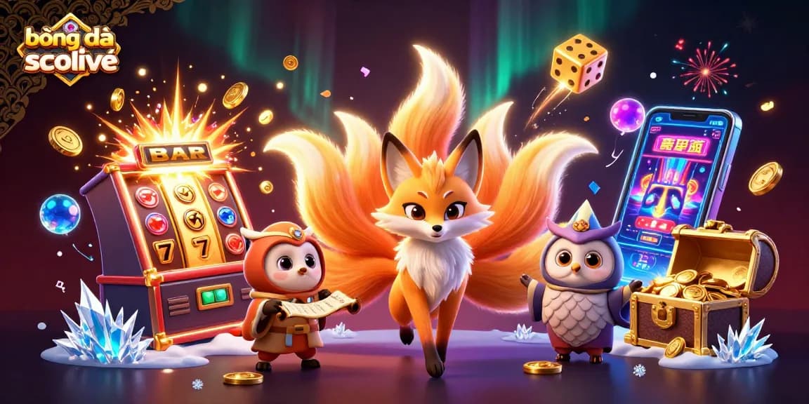 Experience bóng đá trực tuyến socolive with vibrant visuals filled with golden coins and casino games.