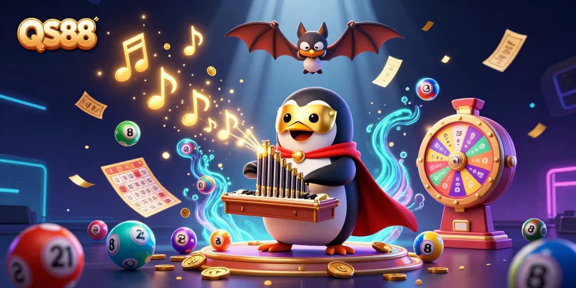 Experience the excitement of QS88 casino gaming with vibrant prizes and winning moments.