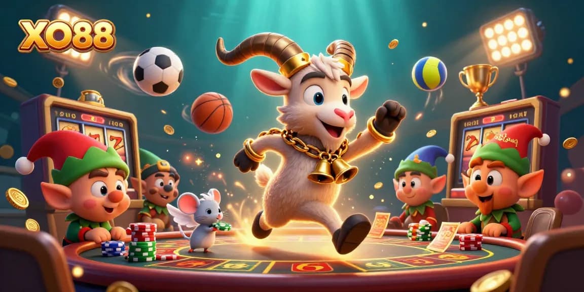 Experience the festive chaos at XO88 Casino with Krampus and playful gremlins!