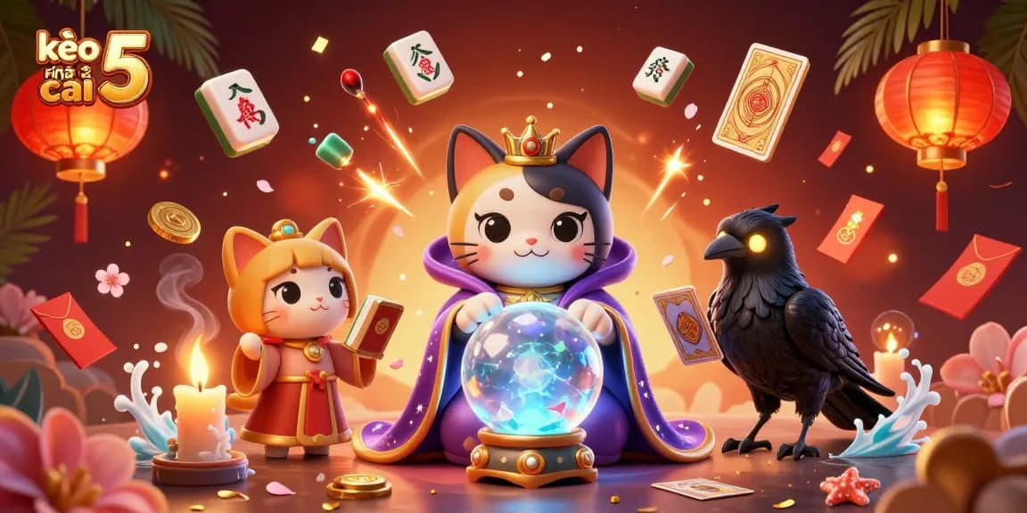 Place bets with confidence using kèo nhà cái 5 in this dynamic casino illustration.