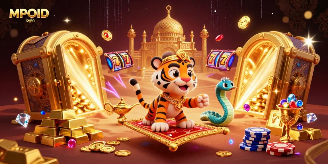 Experience thrilling games with MPOID login as the tiger sultan embarks on wealth adventures.