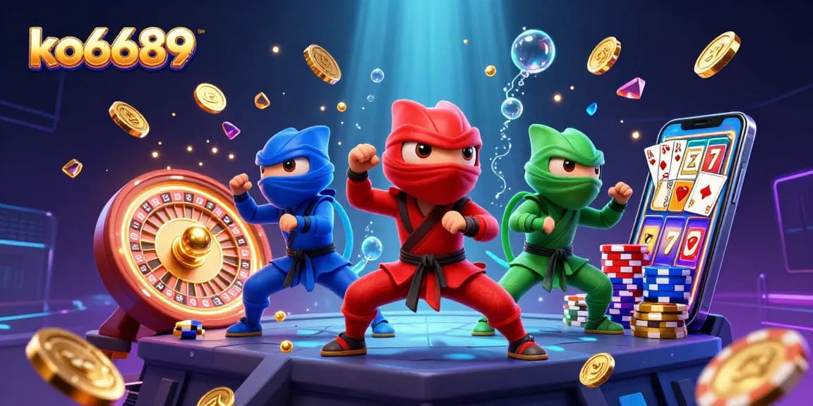 Engage with thrilling gameplay and vibrant visuals at ko6689 casino, highlighting dynamic winning moments.