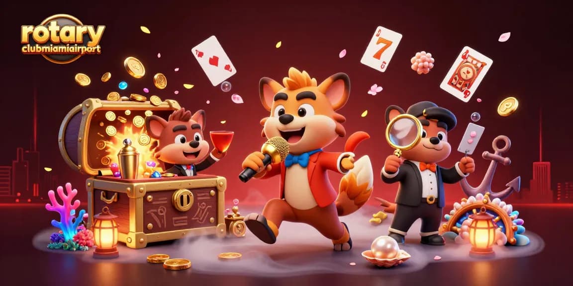 Join the fun at rotaryclubmiamiairport as hyenas bring comedy and excitement to the casino scene with vibrant slots!