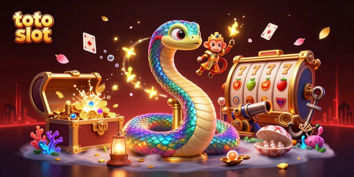 Raih kemenangan besar dengan toto slot yang penuh warna dan harta karun mengkilap.
