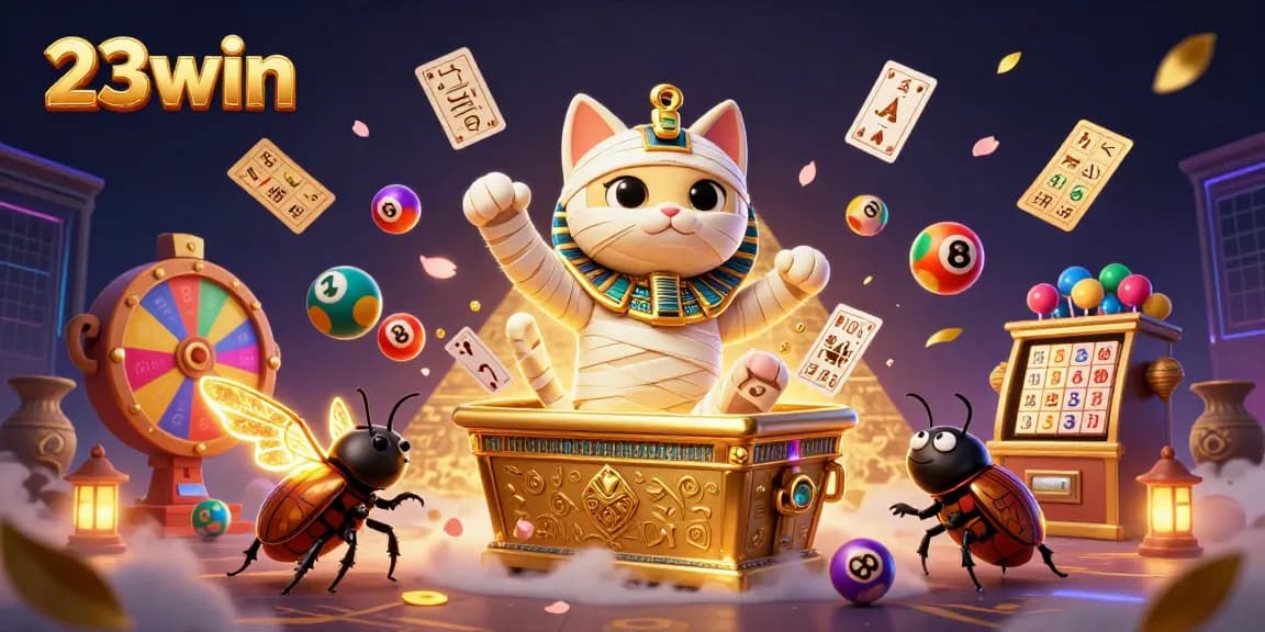 Play exciting games at 23win with vibrant slots and dynamic jackpots in an enticing scene.