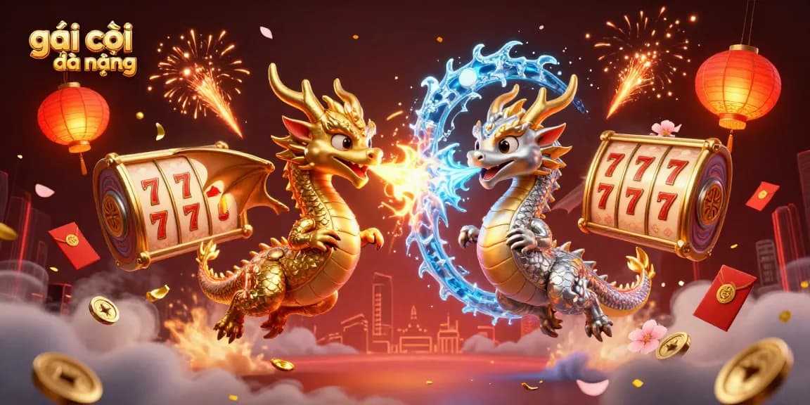 Engage in a thrilling gaming experience with gái gọi đà nẵng featuring dragons and slot elements.