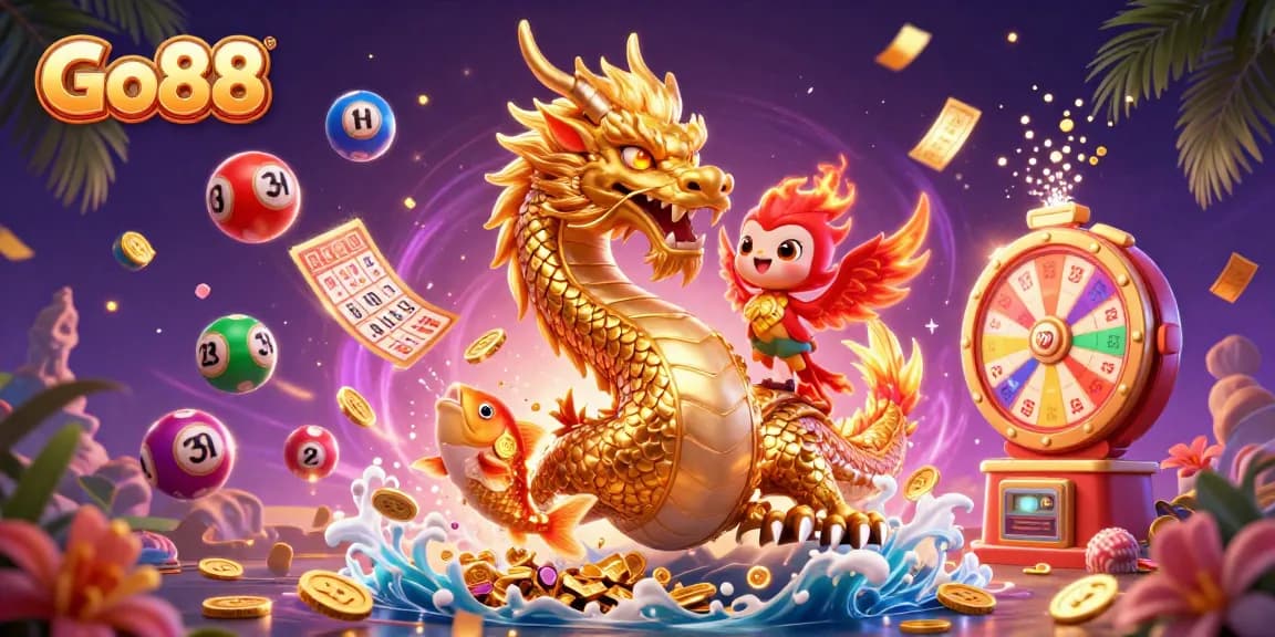 Engage in thrilling gaming adventures at Go88, featuring vibrant lottery balls and dynamic prizes.