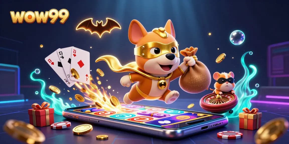 wow99, permainan slot seru dengan superhero dan teman hamster dalam petualangan menang besar