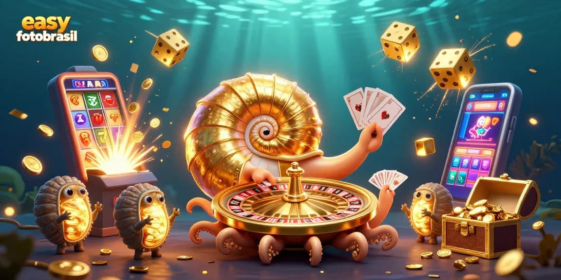 Engage with easyfotobrasil for vibrant 3D casino action featuring a nautilus roulette.