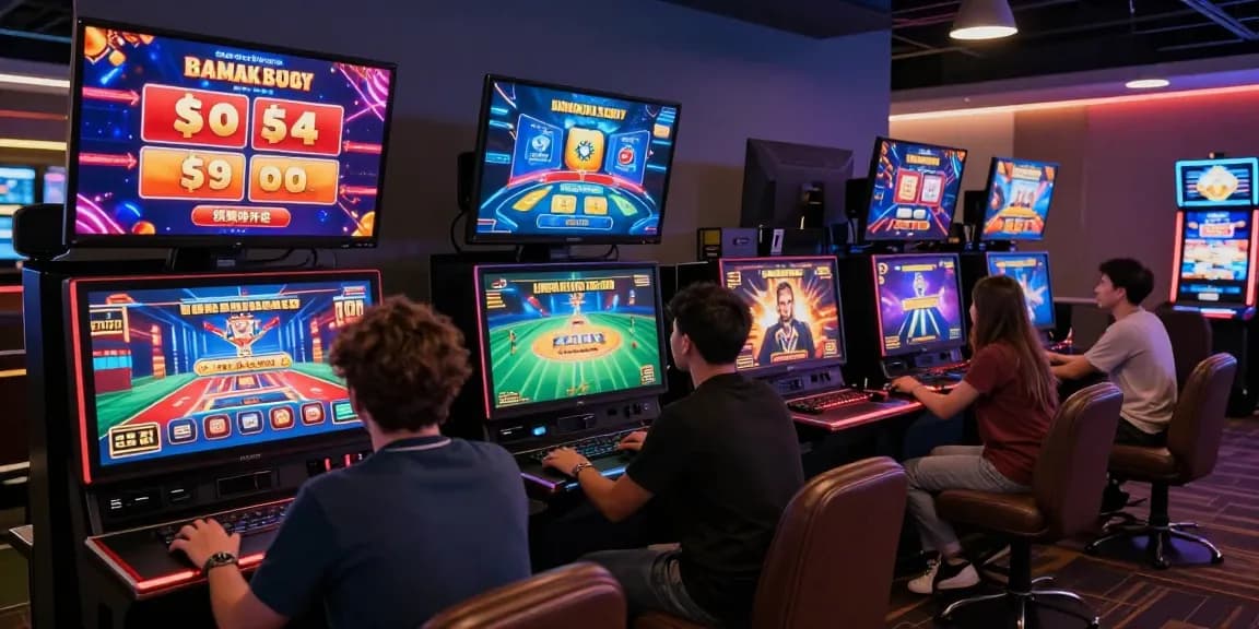 Trải nghiệm chơi game trực tuyến tại E2WIN với không gian hiện đại và dịch vụ hỗ trợ tận tâm.
