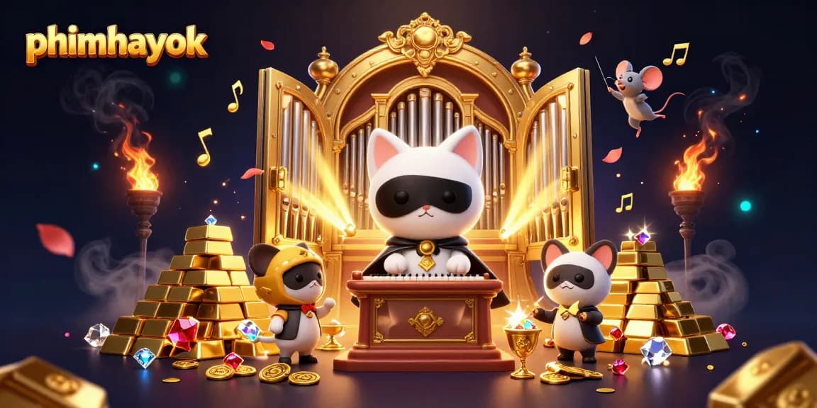 Experience the magic of phimhayok with an enchanting 3D casino scene full of treasures and action.