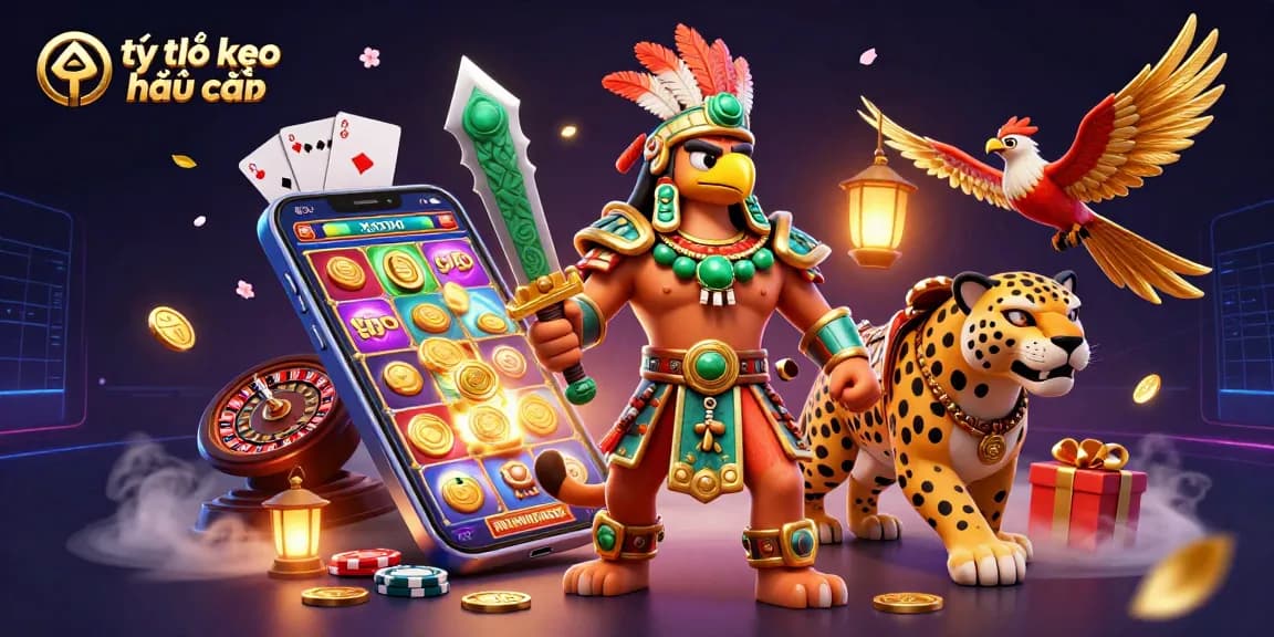 Experience thrilling tỷ lệ kèo nhà cái bets surrounded by dynamic gaming elements and engaging characters.