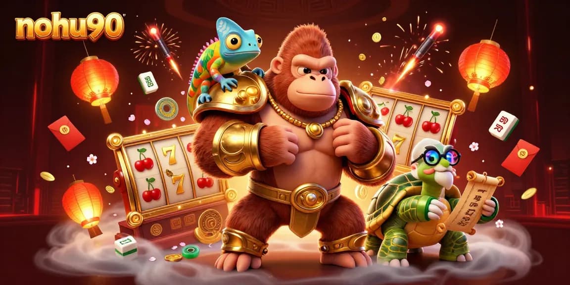Nohu90 engages players in thrilling slot games with vibrant graphics and dynamic characters