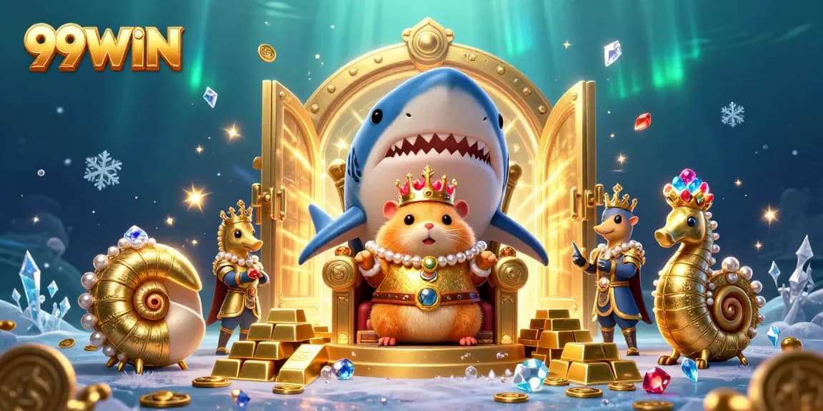 Win big at 99WIN with an exciting underwater casino adventure featuring treasure and rewards.