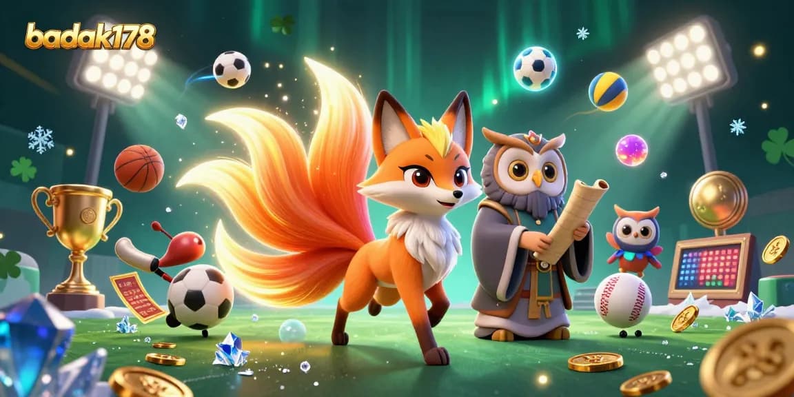 Experience seamless gaming with badak178 app featuring vibrant 3D illustrations!