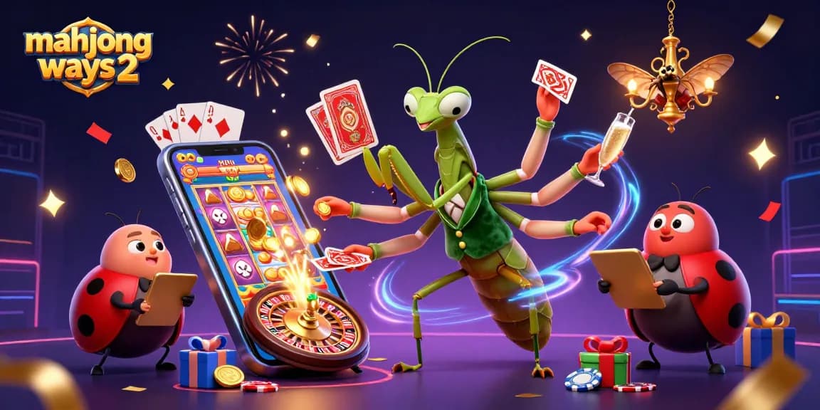 Experience the excitement of mahjong ways 2 with vibrant characters and dynamic casino elements.
