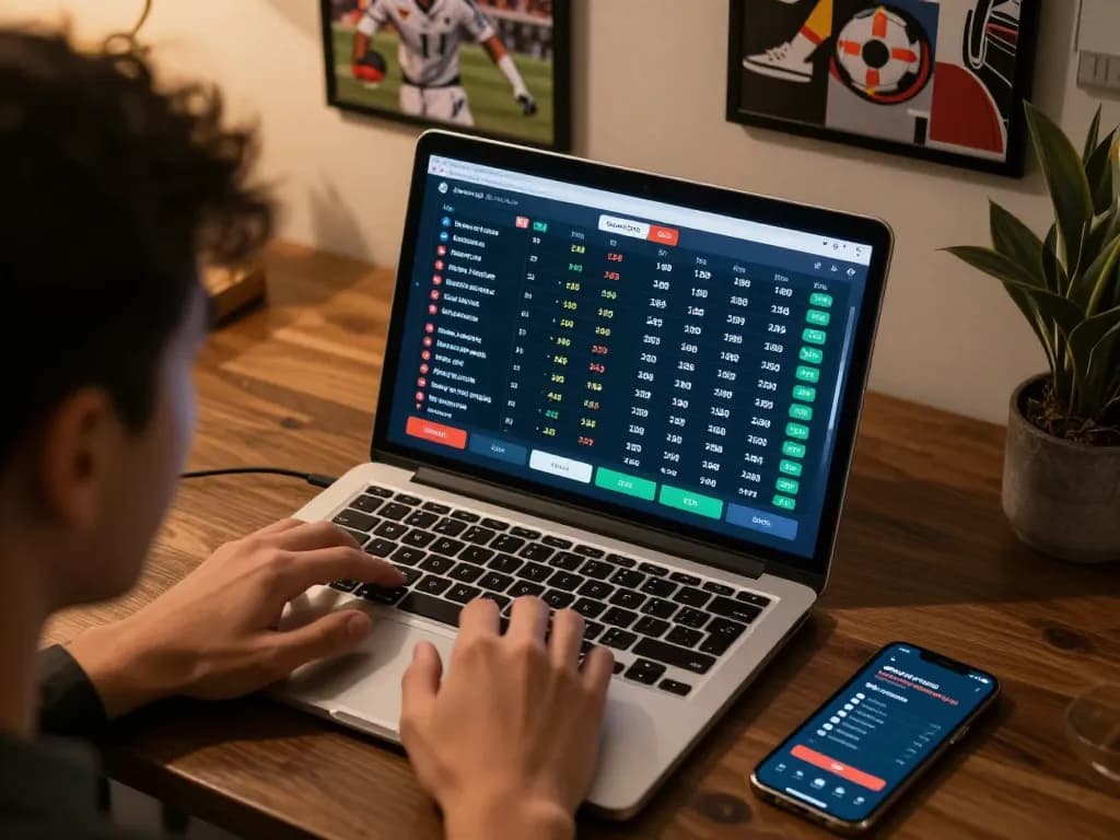 Analyzing tỷ lệ kèo nhà cái while actively placing bets from a comfortable home environment.