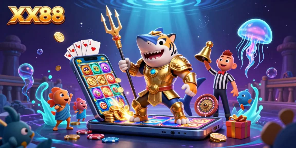 Engage with thrilling games at XX88 casino featuring immersive underwater scenes.