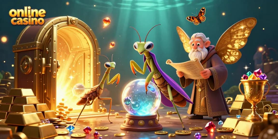 Experience the enchanting world of online casino gaming with mystical elements and excitement.