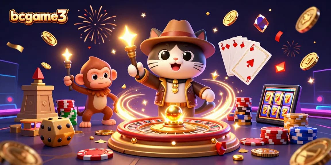 Jelajahi dunia slot gacor dengan bcgame3, temukan petualangan serta kemenangan dalam permainan.
