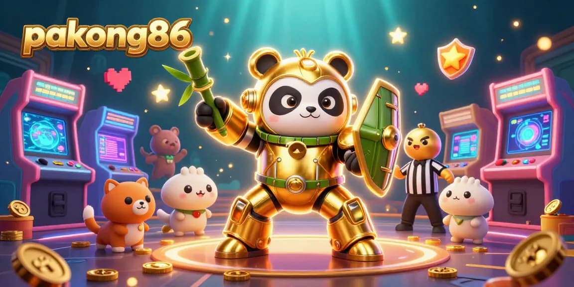 Engage in thrilling gameplay with pakong86 amidst a vibrant casino environment featuring unique characters and rich visuals.