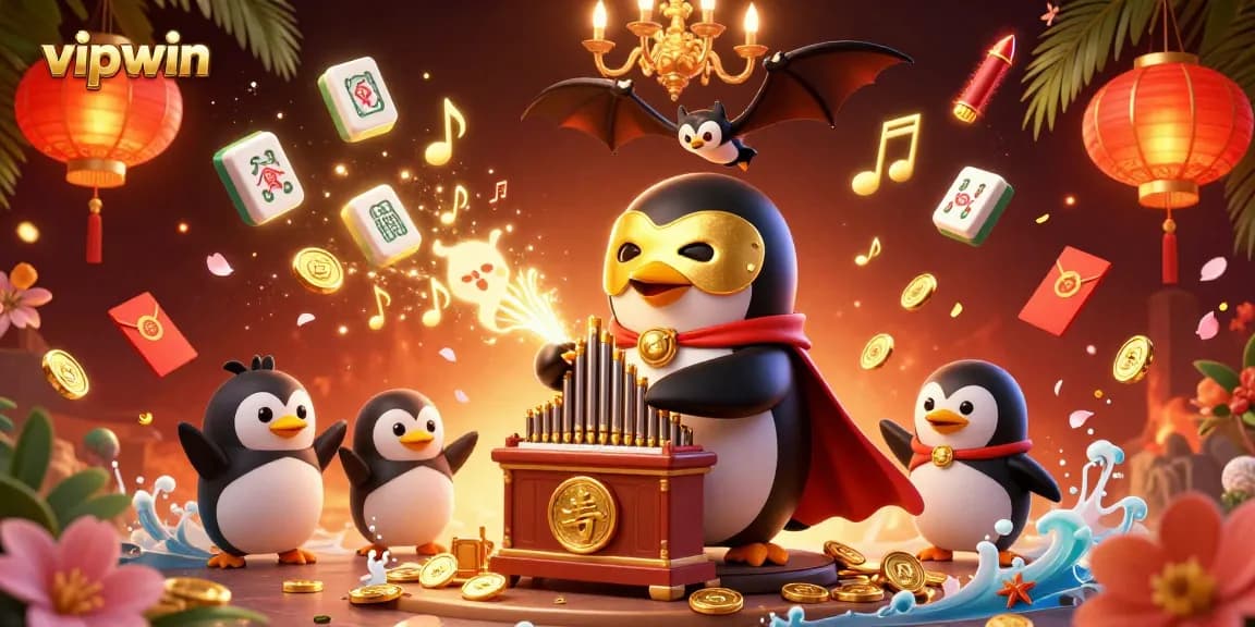 Experience thrilling wins with vipwin in this vibrant 3D casino scene featuring dynamic gaming elements.