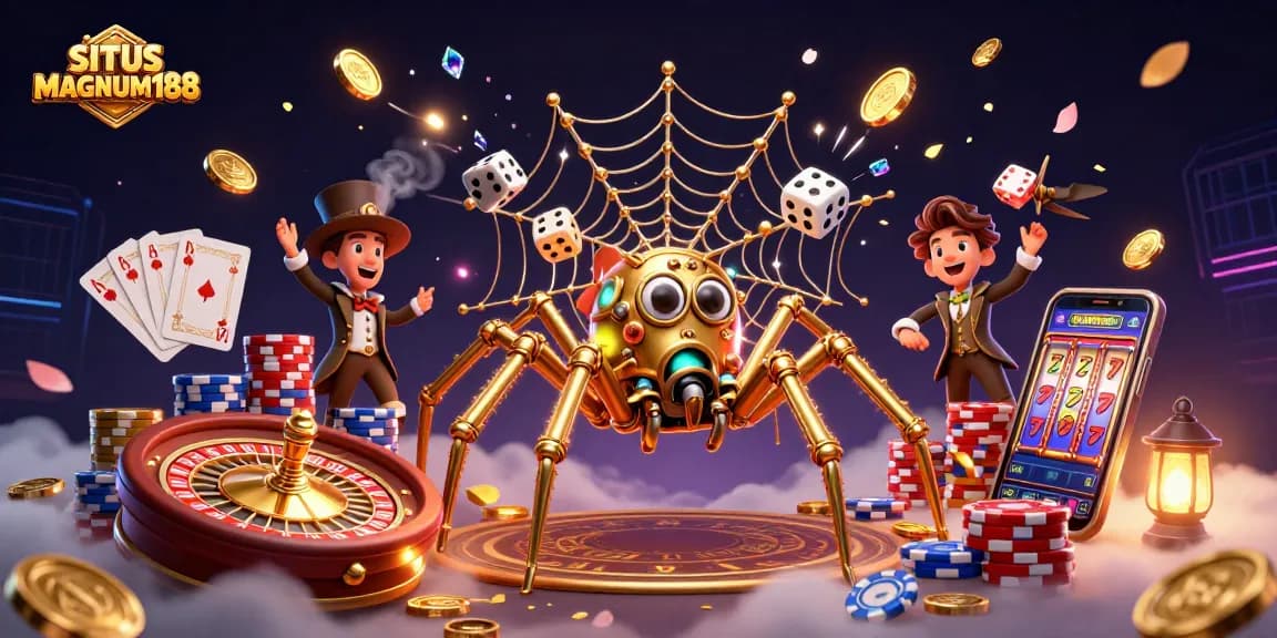 Experience the thrill at SITUS MAGNUM188 with captivating casino games and endless winning opportunities.