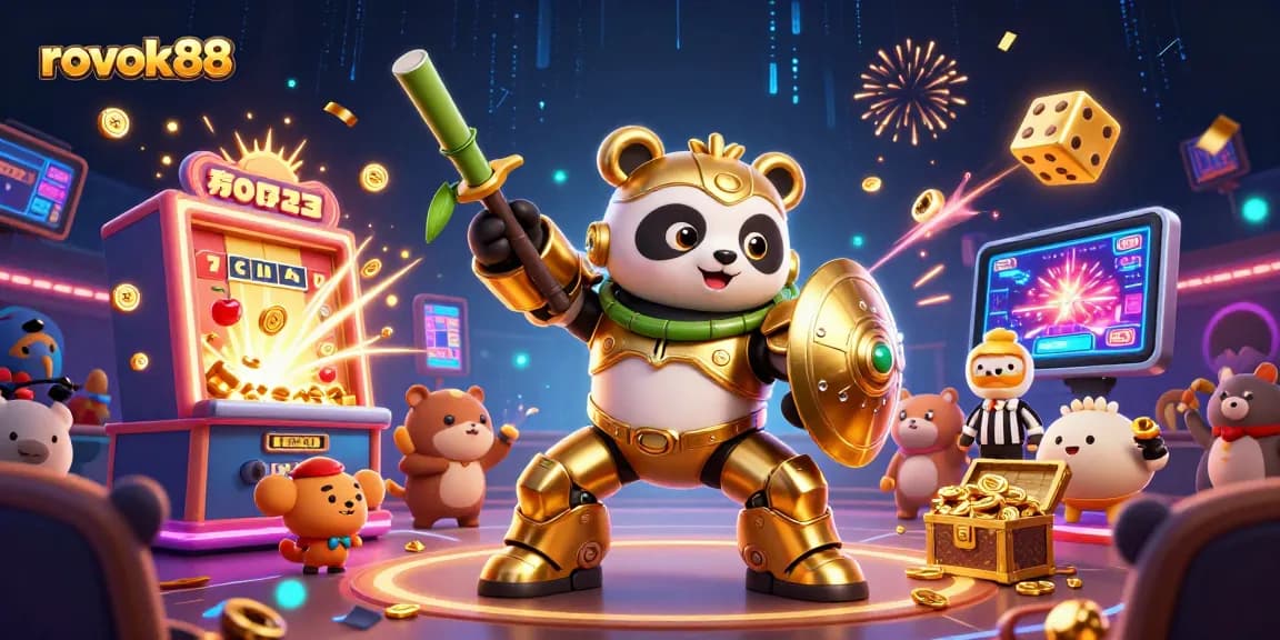 Engage with rokok88's thrilling gaming journey featuring vibrant slot machines and dynamic gameplay elements.