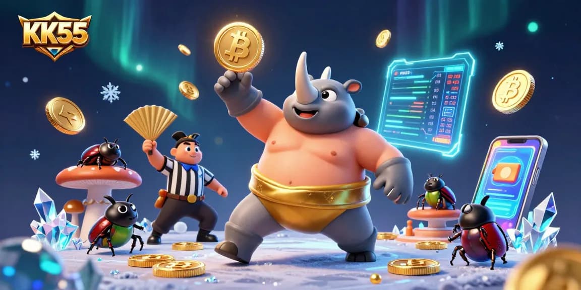 Experience the excitement of KK55 with powerful gameplay from our sumo champion!