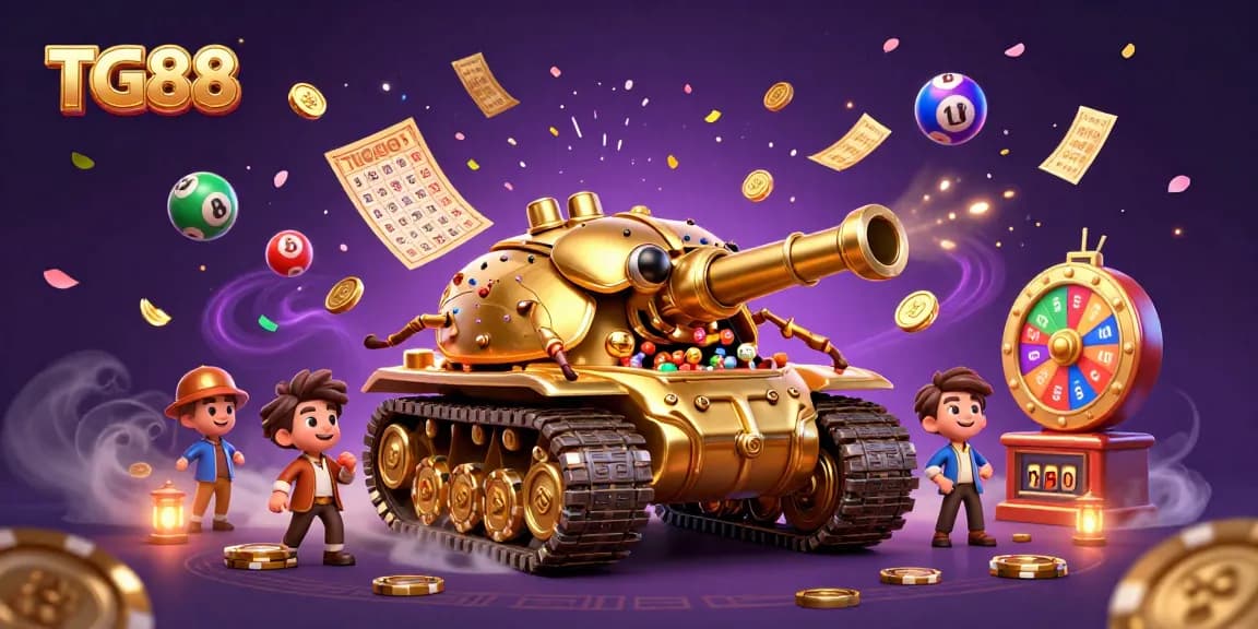 Experience winning excitement with TG88’s vibrant casino tank scene packed with games and dynamic elements.