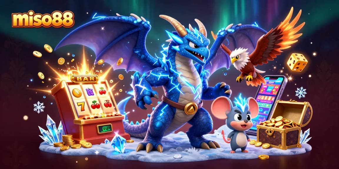 Engage with exciting slots features at miso88, showcasing dynamic gameplay and vibrant visuals.