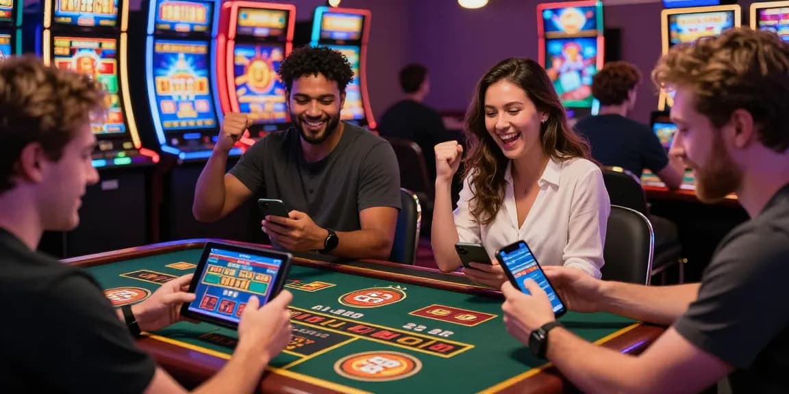 Players enjoying live games and slots on https://89ee.br.com/ in a vibrant online casino atmosphere.