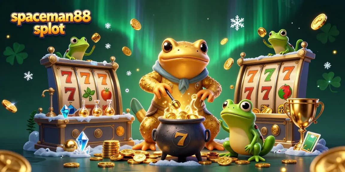 Immersive spaceman88 slot experience featuring a golden salamander alchemist and dynamic slot elements.