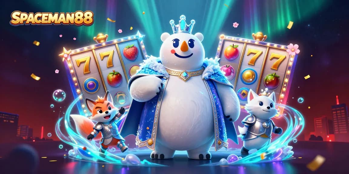 Spin and win with SPACEMAN88's vibrant slot reels and lucky symbols