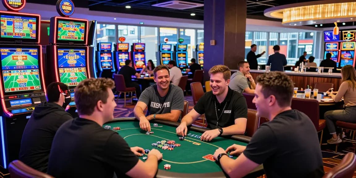Dynamic casino gaming at 181bet reflecting excitement and vibrant atmosphere.