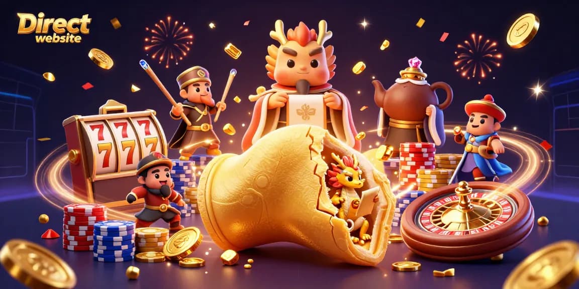 Spin winning reels and explore the thrill with Direct website's vibrant online gaming experience.