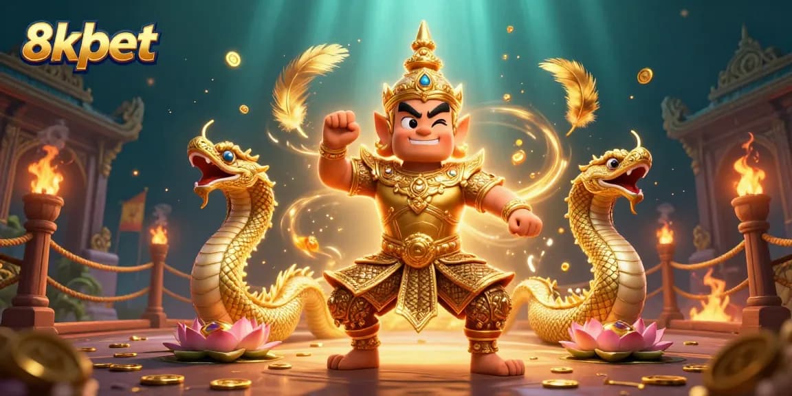 Engage with 8xbet's thrilling casino experience, featuring colorful characters and dynamic betting elements.