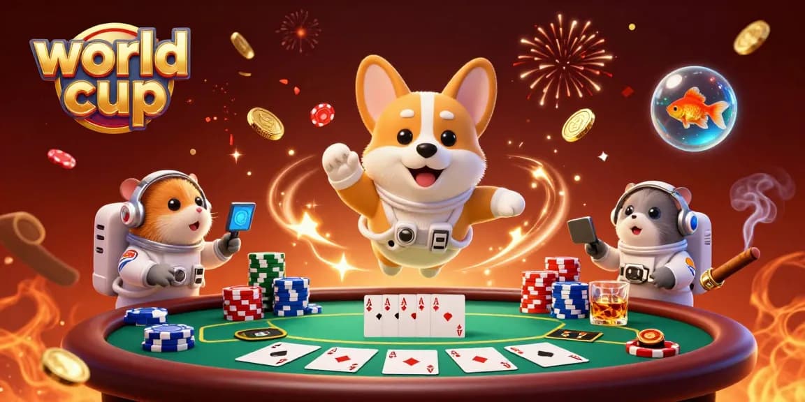 Engage in thrilling world cup betting with the cheerful astronaut corgi in a floating casino.