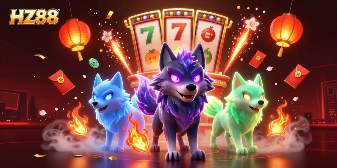 Spin to win at HZ88 with vibrant gaming elements and thrilling jackpot excitement.