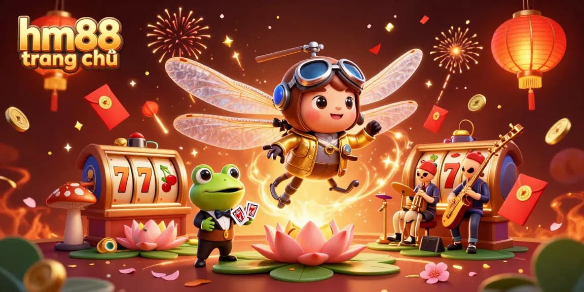 Experience thrilling gameplay at hm88 trang chủ with vibrant casino characters and exciting elements.