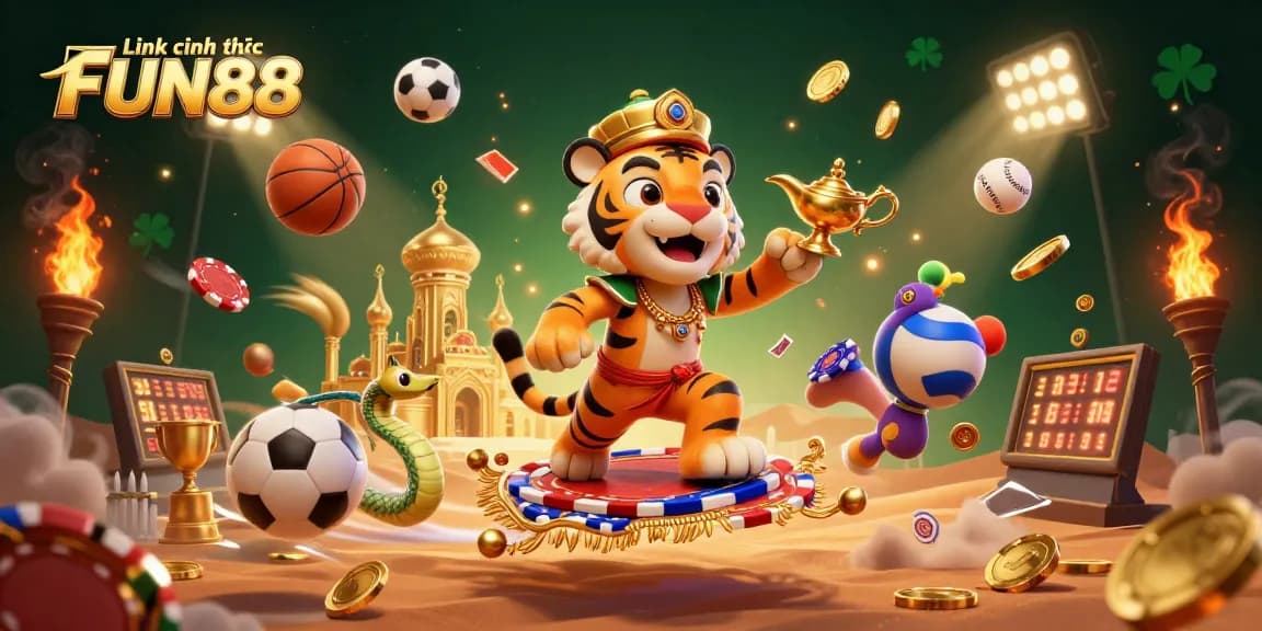 Engage with exciting plays at Link chính thức FUN88 as a trapped tiger sultan unveils the grandeur of online gambling.
