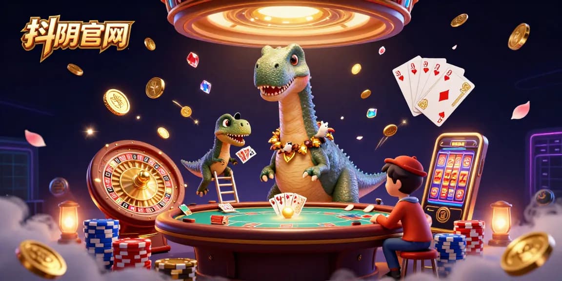 Engage with 抖阴官网 featuring vibrant casino action among characters and dynamic game elements.