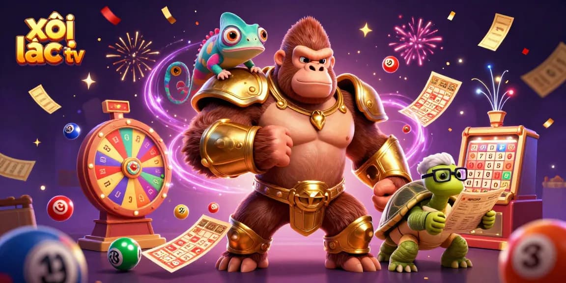 Experience xôi lạc tv with vibrant lottery elements and engaging casino action!