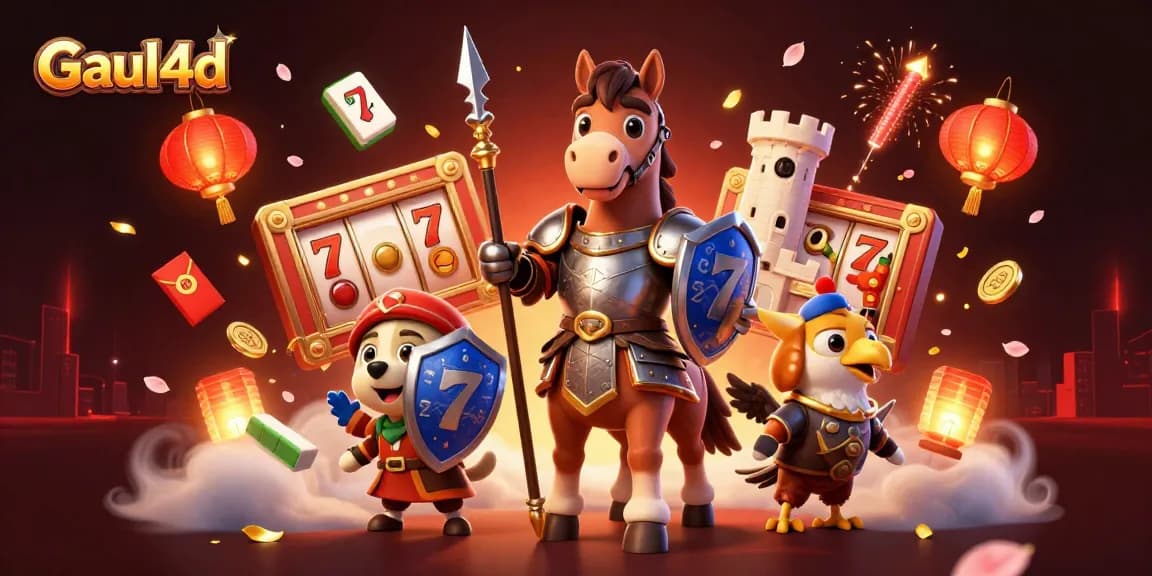 Experience exciting gameplay at Gaul4d with dynamic slot reels and jackpot counters