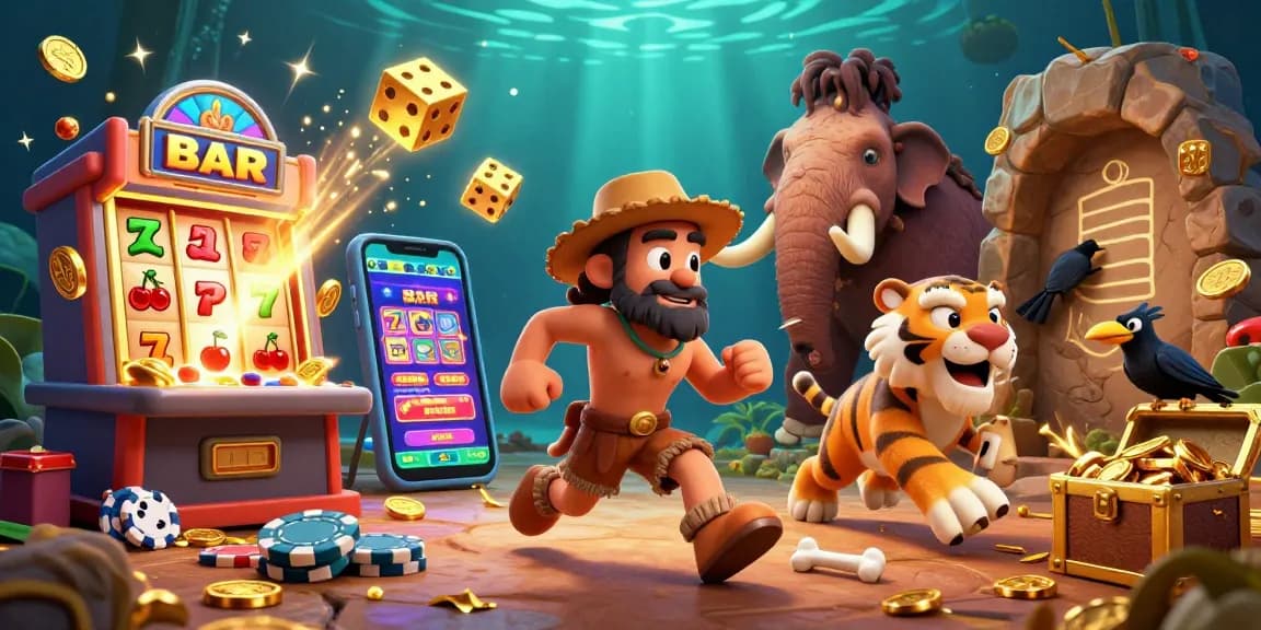 Join the excitement at 78win as the caveman duo wins big with dazzling jackpots and casino games.